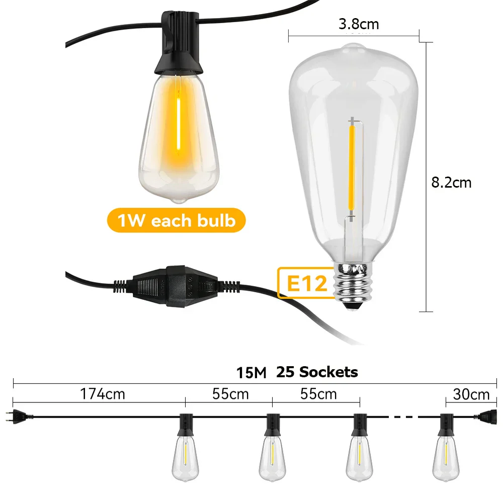 RainGlow - Waterdichte LED-Stringverlichting - Image 8