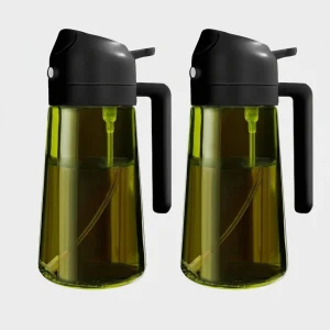 2-Pack Herbruikbare Olie Sprayers Luchtdichte Verstuivers Koken