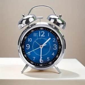 TimeBell - Klassieke Metalen Bel-Top Wekker