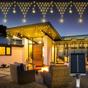 SolarTwinkle - 162 LED Sfeerverlichting met Verwijderbare Zonnebatterij