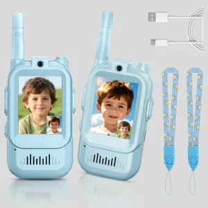 Walkie Talkie Video Kinderen Oplaadbaar Lange Afstand