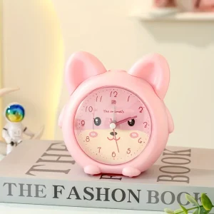 KittyGlow - Schattige Katten Cartoon Wekker met Licht