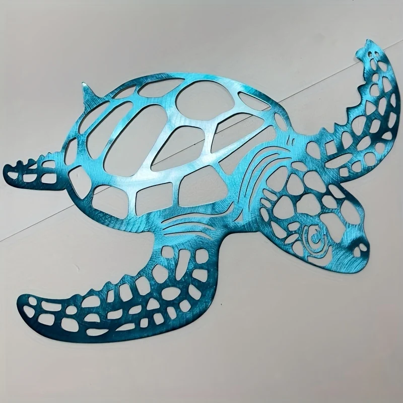 Metalen Zeeschildpad Muurdecoratie - Image 9