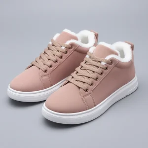 Sneakers Dames Winter Gevoerd Comfort Dagelijks Gebruik