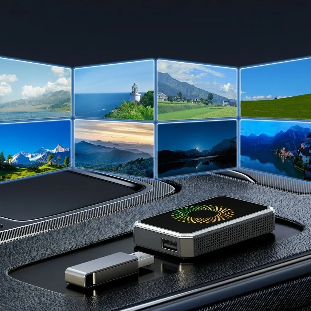 USB Draadloze Carplay Adapter Auto Multimedia Streaming Box - Image 6