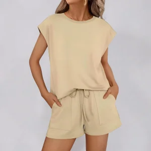 Dames Set Korte Broek Lounge Set Casual Comfort Pasvorm