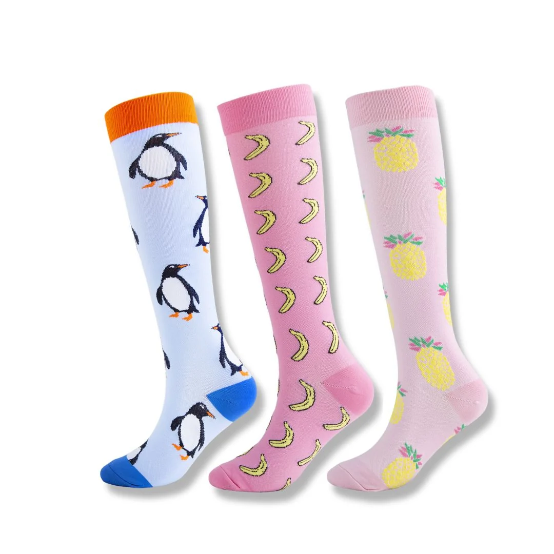Donna Calze Compressione Lunghe Sport | Calze Sportive - Image 8