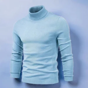 Heren Trui Coltrui Slim Fit Casual Lange Mouw Top