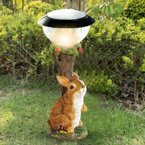 LumiPet - Solar Tuinlamp met Dierenfiguur – Decoratieve LED Buitenlamp voor Tuin en Terras