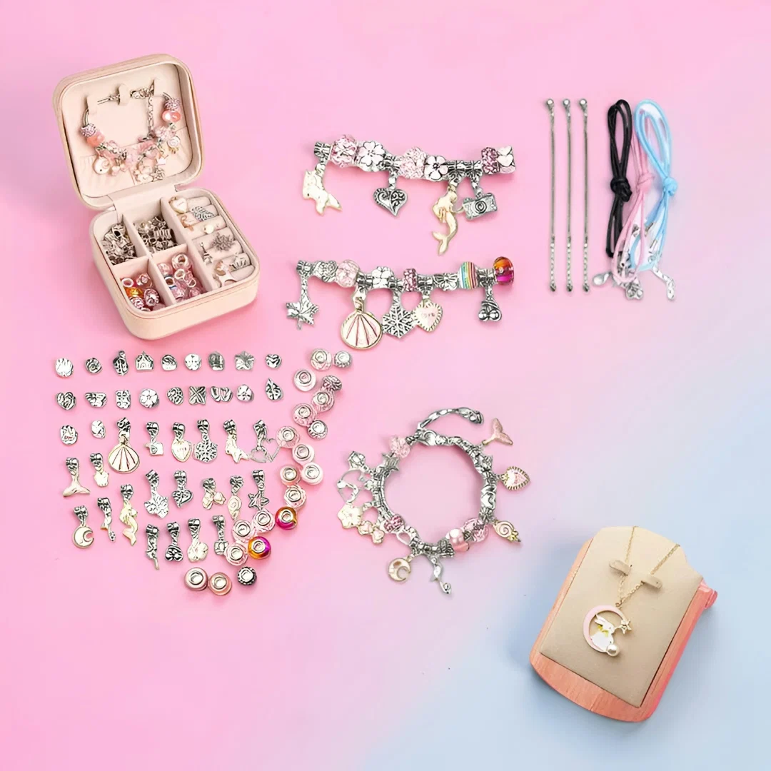 Moederdag Cadeau Knutselset Kinderen Armband Maken Creatief - Image 3