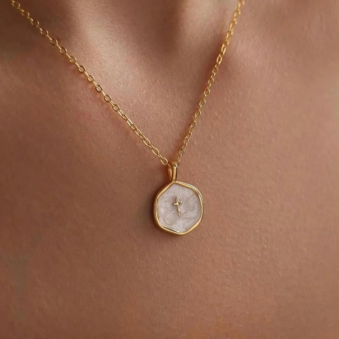 Moederdag Ketting Dames Kruis Hanger Minimalistisch Sieraad - Image 3