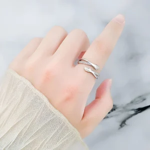 Moederdag Ring Dames Verstelbaar Knuffel Design Sieraad Cadeau