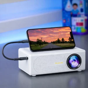 Beamer Mini Projector Draagbaar Full HD Thuisbioscoop