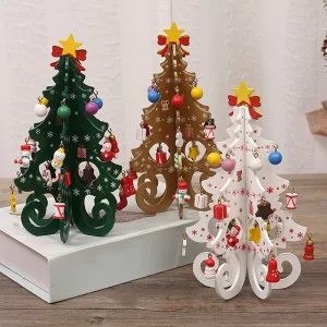 HoutDecor - Charmante 3D Kerstboom