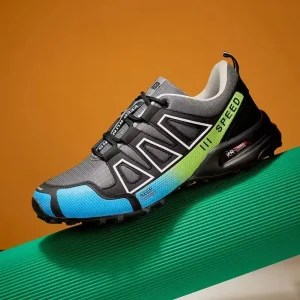 Herren Wandelschoenen Trekking Gebruik Grip Zool