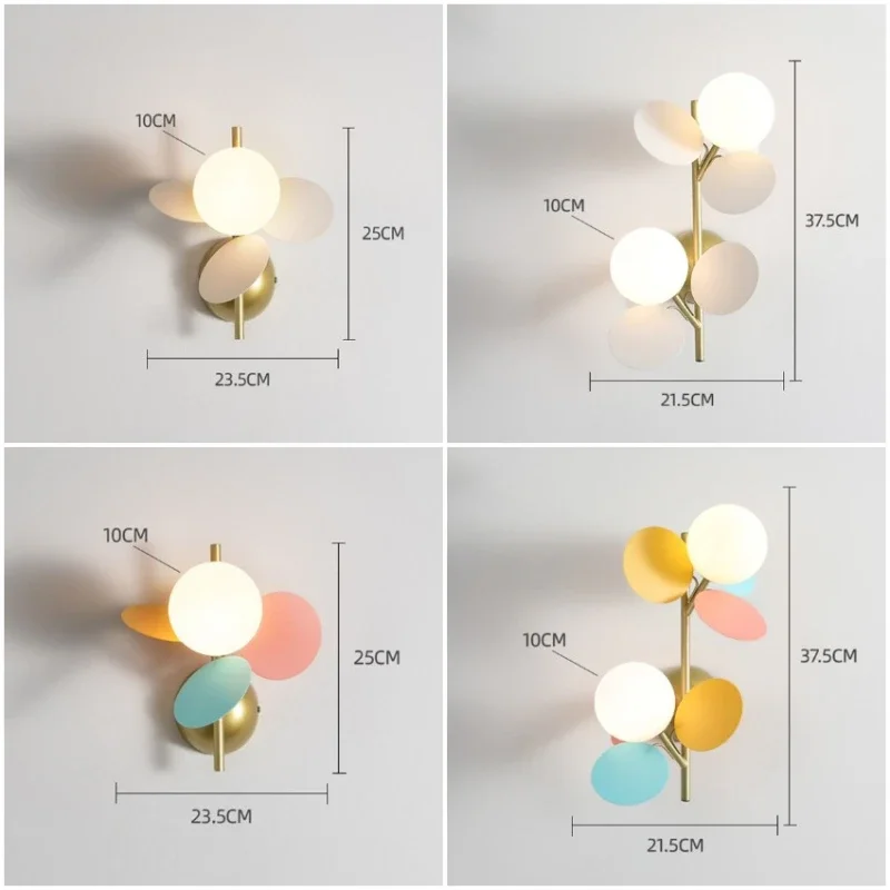 MacronLicht - Kleurrijke LED Acryl Sconce - Image 6