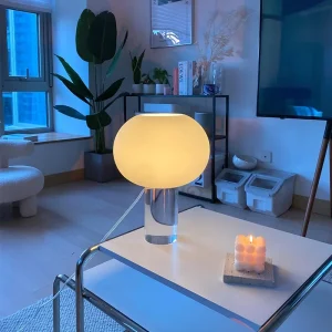 RoyalGlow - Elegante Vintage Tafellamp met LED Verlichting