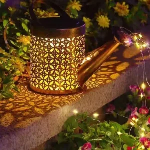SolarGlow - Waterdichte LED Tuinlamp met Decoratief Design – Perfect voor Buiten & Tuin