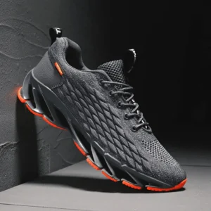 Sportschoenen Heren Hardloopschoenen Demping Vetersluiting Casual