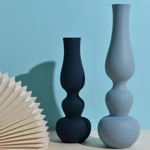 2-delige Set Kalebasvormige Zwart en Blauw