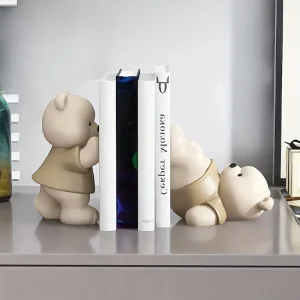 CharmingBear - Hars Boekensteunen voor Kantoor en Entree Decor