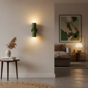 Applique Parete Moderna Doppia Luce