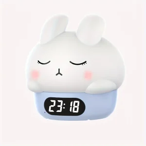 GlowTime - Schattige USB Oplaadbare Reiswekker