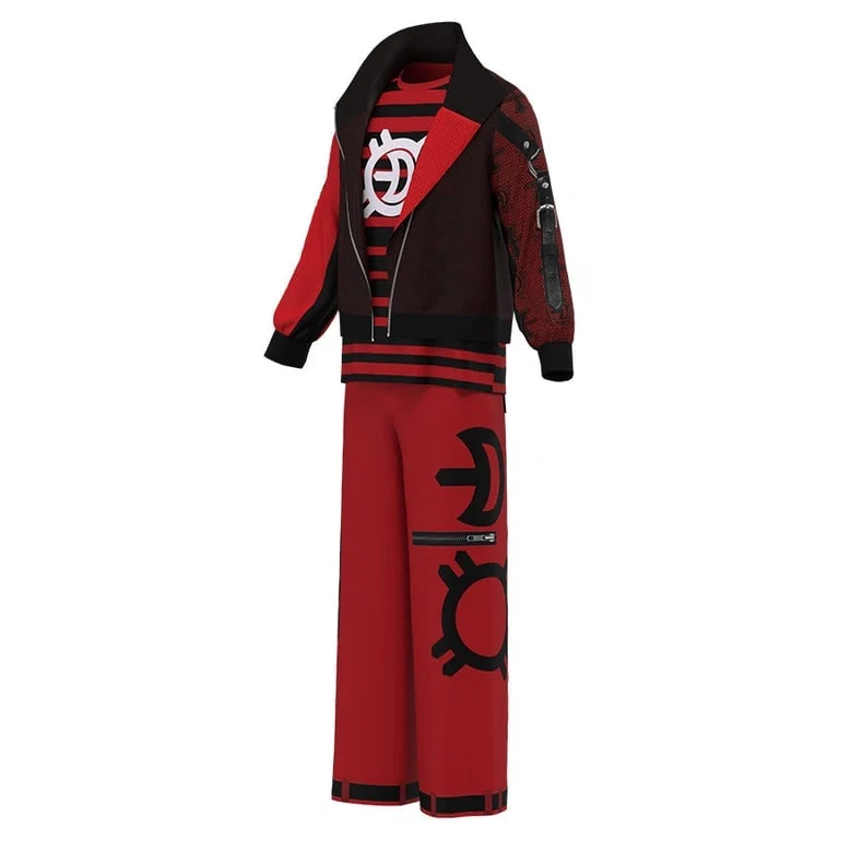 Costumi Halloween Tuta Vampiro Uomo Cosplay Festa - Image 5
