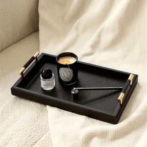 WoodBox - Houten Sieradenlade met Handgrepen | Decoratieve Bureaubak