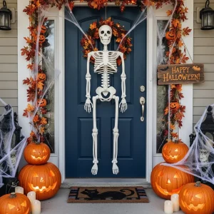 Decorazione Di Halloween Figura Scheletro Spettrale