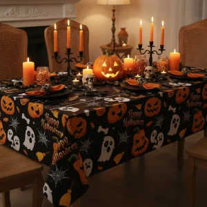 Decorazione Di Halloween Tovaglia Design Festivo