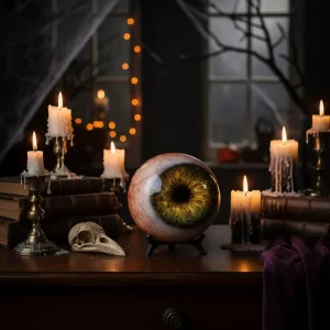 Decorazione Halloween Sfera Occhio Accento Spaventoso Casa