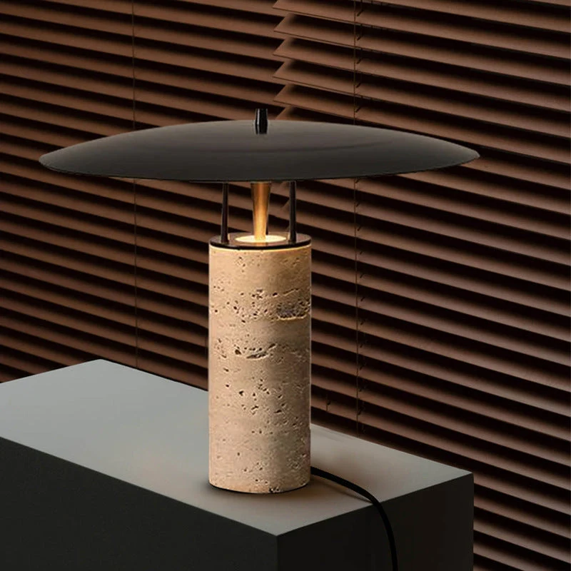 LuxeGlow - Marmeren Bureaulamp met Tijdloos Design - Image 2