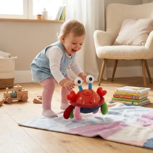 Giocattolo Granchio Peluche Interattivo Musicale Mobile