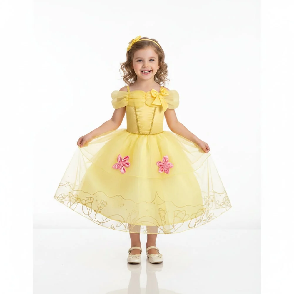 Halloween Costume Principessa Abbigliamento Bambini