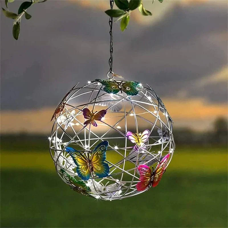 Betoverende Solar Tuinlamp Vlinders