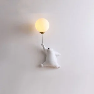Lampade Parete Decorative Design Orso Complemento Casa Unico