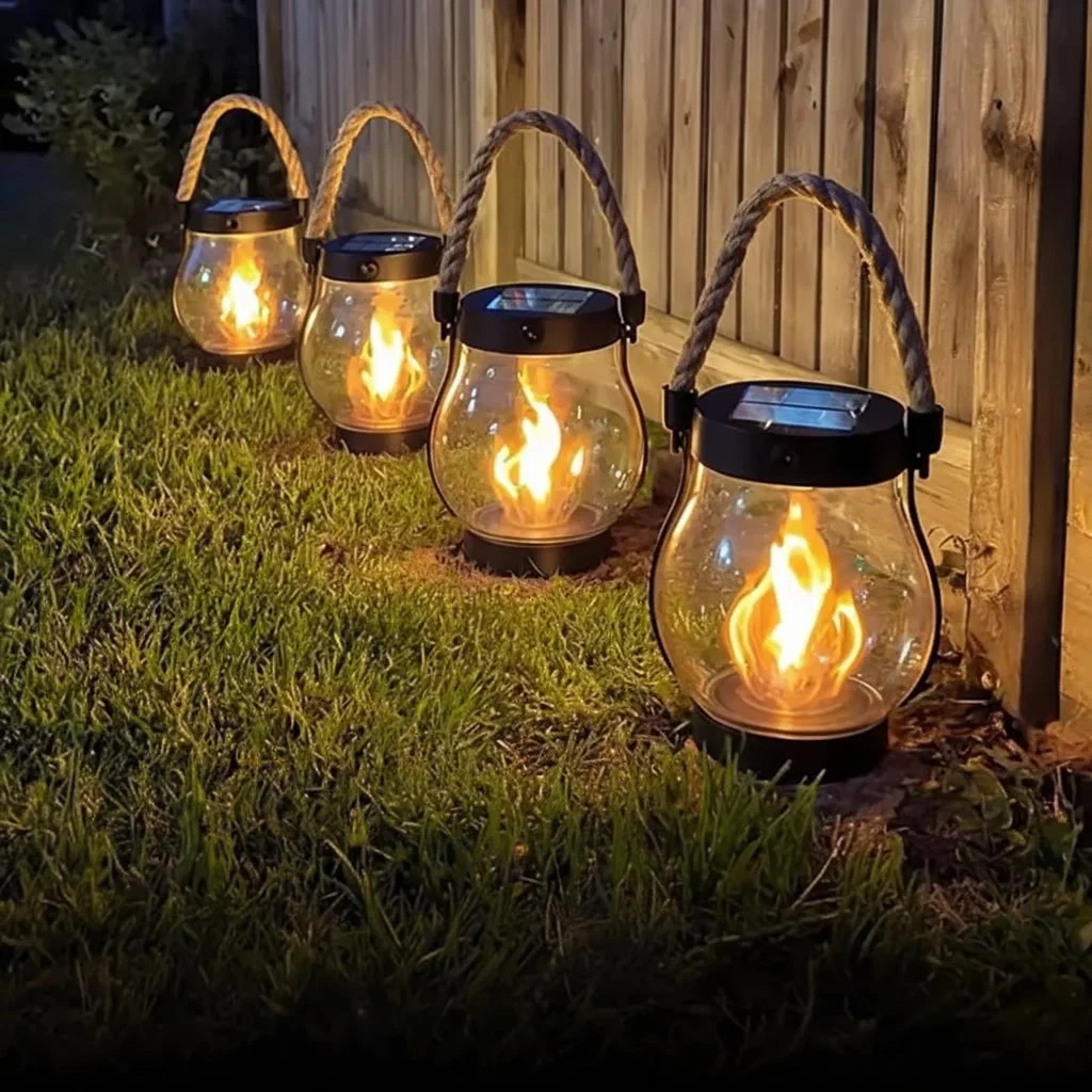 Lanterne Solari Decorative Illuminazione Esterno - Image 5