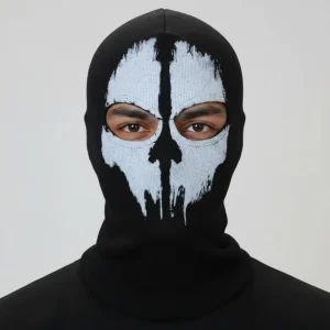 Maschera Halloween Teschio Copertura Viso Intero