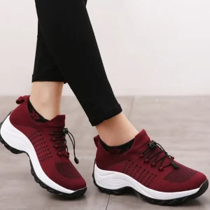 Scarpe Ortopediche Camminata Antiscivolo Traspiranti Lacci