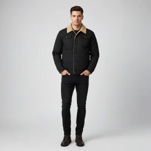 Uomo Giacca Bomber Invernale Tasche | Giacca Casual