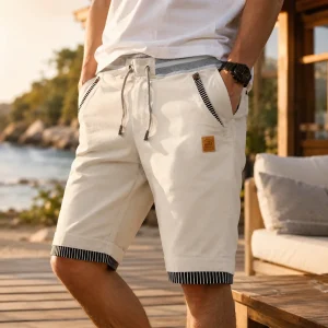Uomo Pantaloncini Cargo Coulisse Estivi | Bermuda Casual